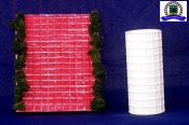 HO Scale - Textured Roller - Square Tiles